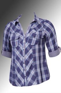 Blaue Karobluse