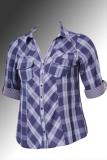 Blaue Karobluse
